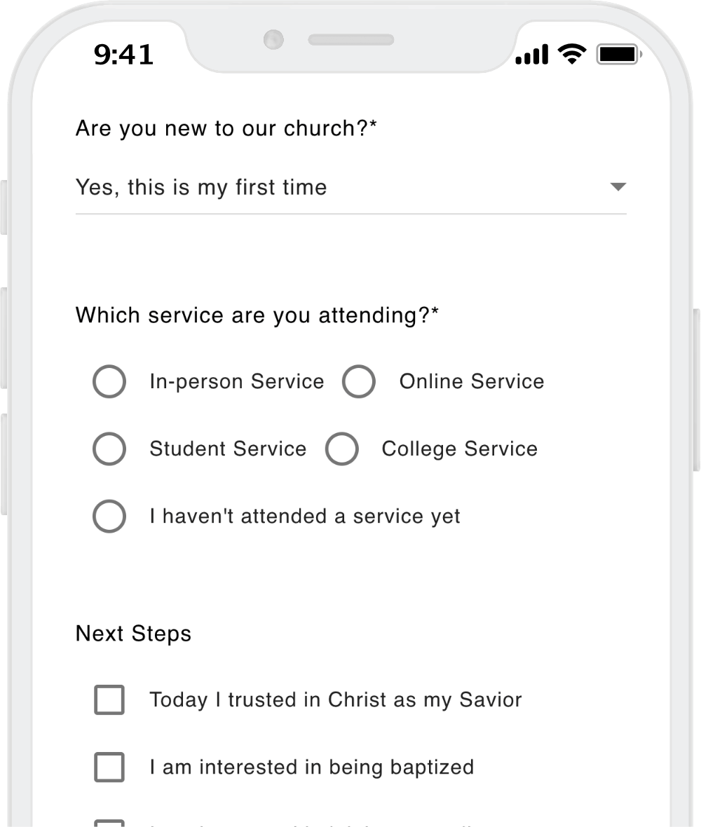 Connection Card