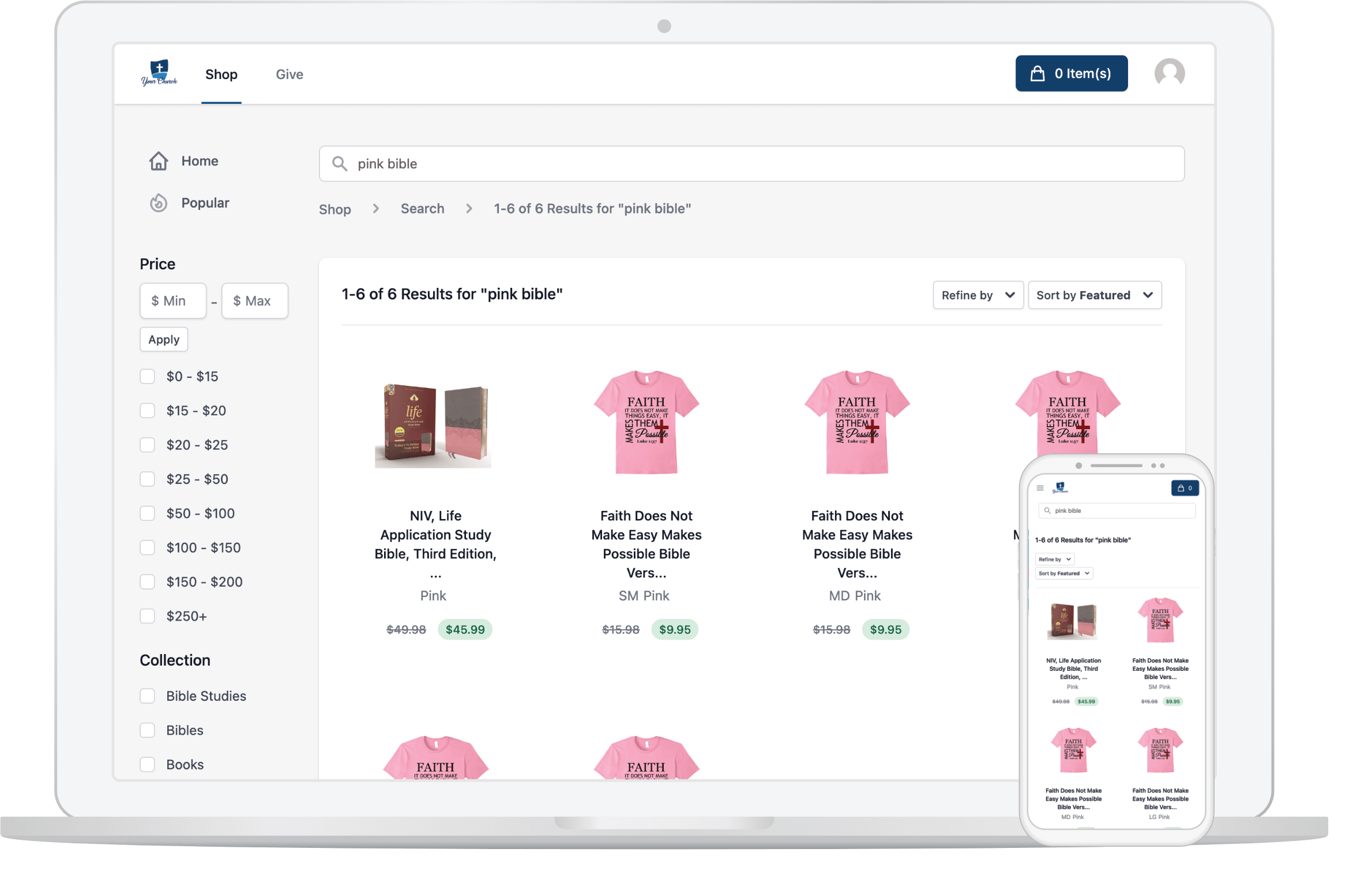 E-Commerce Powerful Search Features