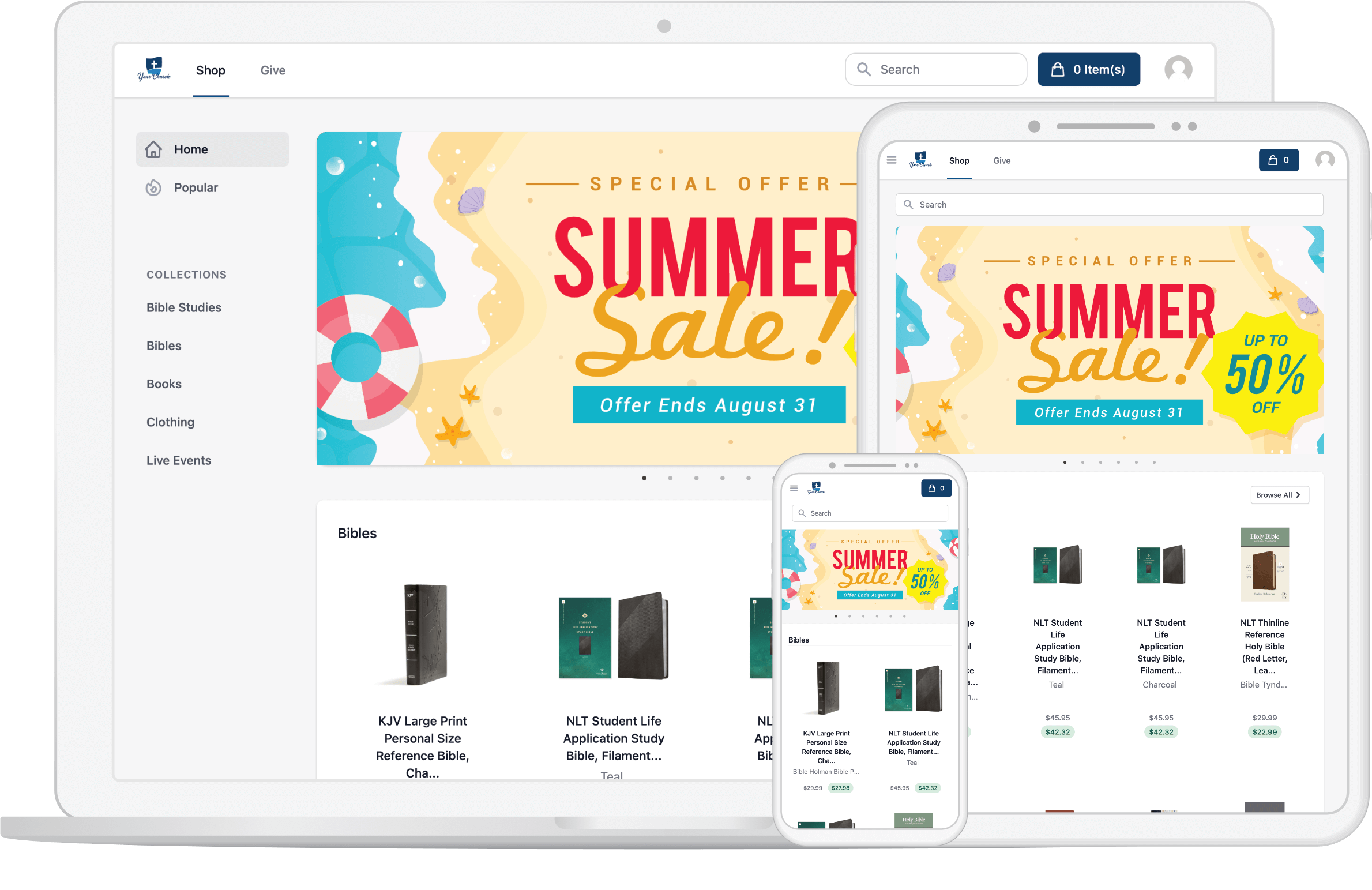 Perfectly Themed E-Commerce