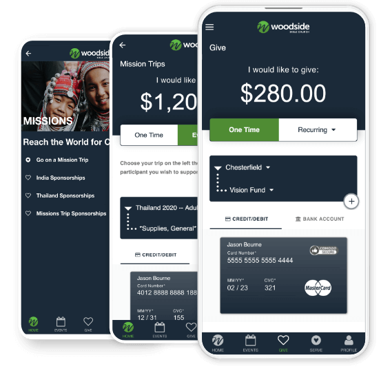 Church App Giving