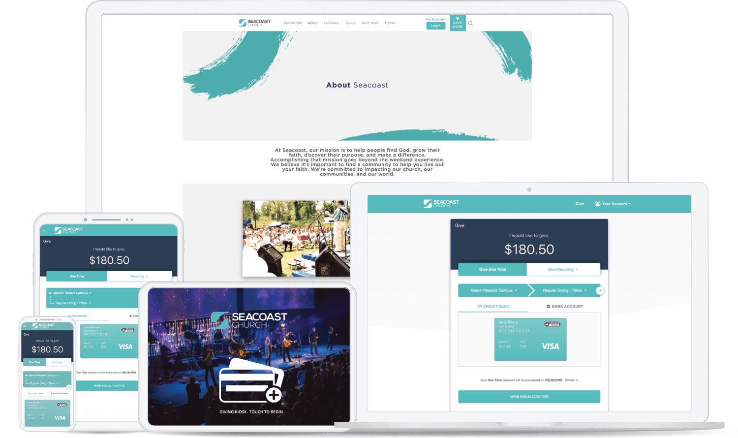 Online Giving is Mobile Responsive