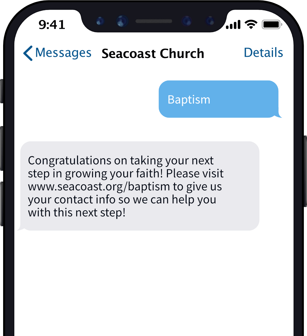 Baptism Sign-Ups
