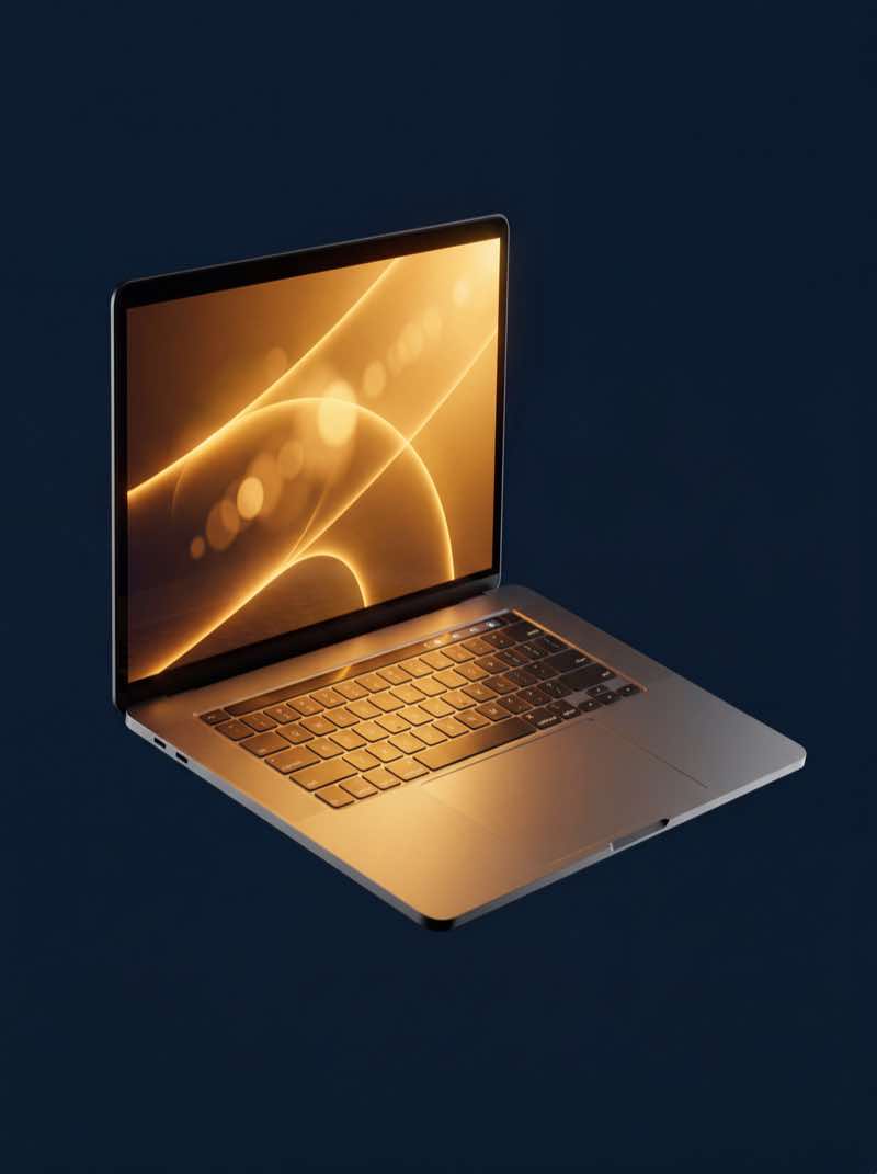 Modern laptop showing the OnlineGiving.org platform dashboard